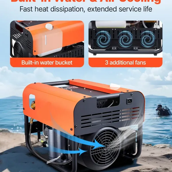 Double Cylinders PCP 300BAR Air Compressor With Best Price