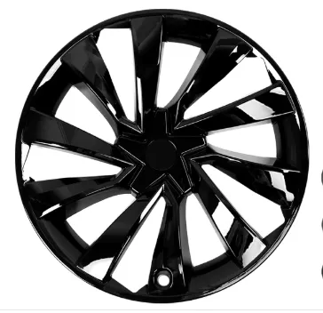 Model Y Juniper Wheel Hub Cover - CNC Machined Aluminum Alloy photo-3