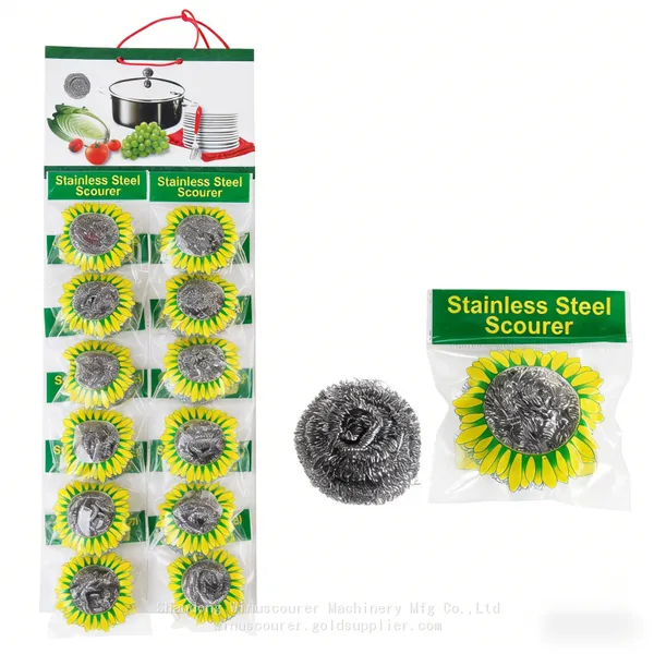 Anti-Corrosion Metal Cleaning Scrubber Ball for Burnt Grease & Carbon Deposits photo-2
