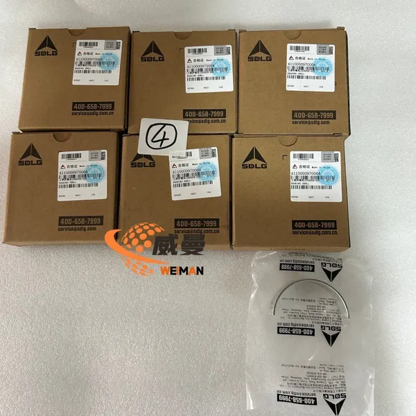ORIGINAL SDLG 4110000970004 Upper Bearing Shell Use on Wheel Loader