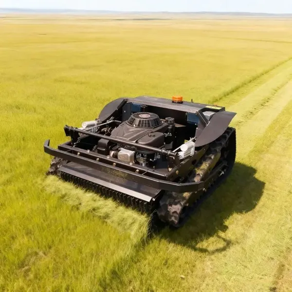 Vigorun Flail Mower Remote Control VTLM600 High Reduction Worm Gear System Robot Odsniezarka for Mountainsides