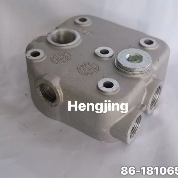 Air Compressor Cylinder Head Assy 65.54114-6007 65.54114-6008 Korea Doosan Cylinder Head photo-2