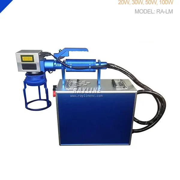 Handheld Portable Laser Marking Machine Fiber Laser Engraver for Metal Stainless Steel Plastic Coding Equipment Factory Direct photo-2