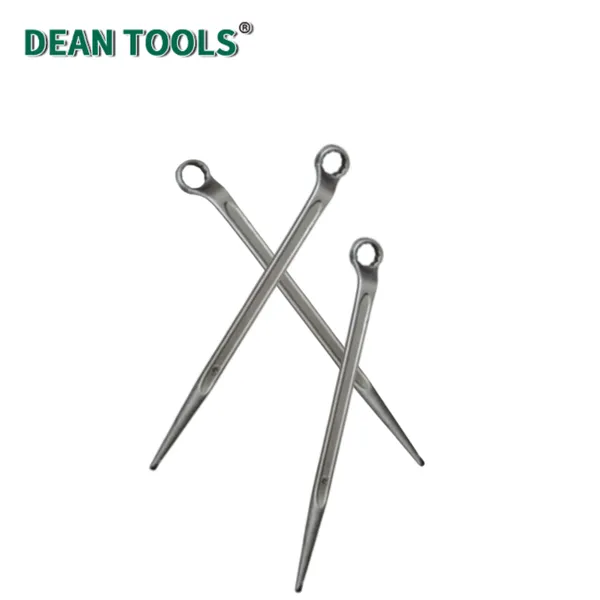 304 Stainless Steel Non-Magnetic Construction Box Wrench, 17mm Opening, 240mm Length, Standard Compliant photo-3