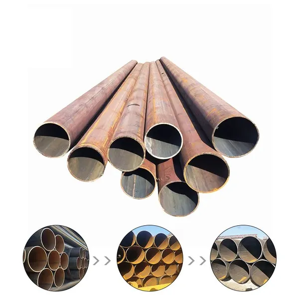 Carbon ERW Welded Steel Pipe‑Q355B High Strength Grade, Mill Original, Construction Framework Raw Material photo-3