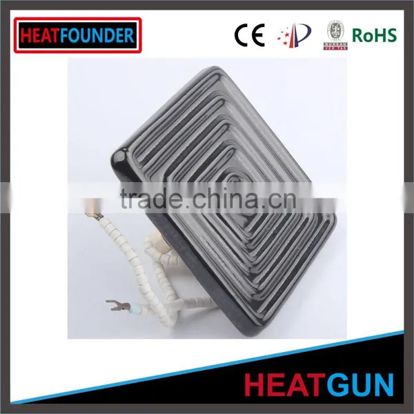 LARGE FLAT LOW PRICE HOT SALE INFRARED CERAMIC HEATER PLATE WITH THERMOCOPULE photo-4