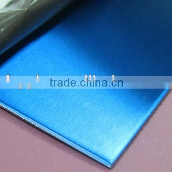 Hairline Bronze Finish Stainless Steel Sheet