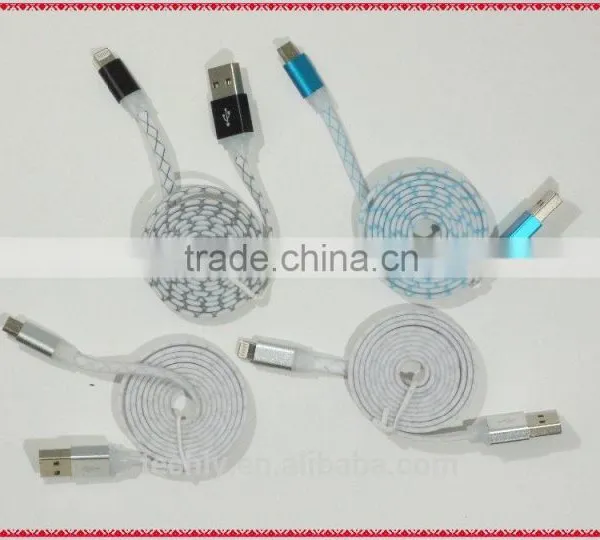 Spring Cable Tanked OEM Color Standard Length USB Charger For Micro Cable Assembly photo-5
