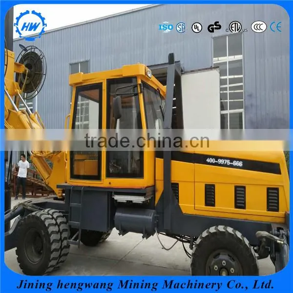 Big Holes Excavator Mounted Pile Driver /Earth Auger Drill photo-2
