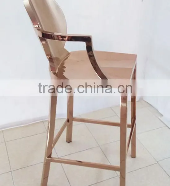 2016 New Design Rose Gold Bar Stool Bar Chair Quality Choice photo-2