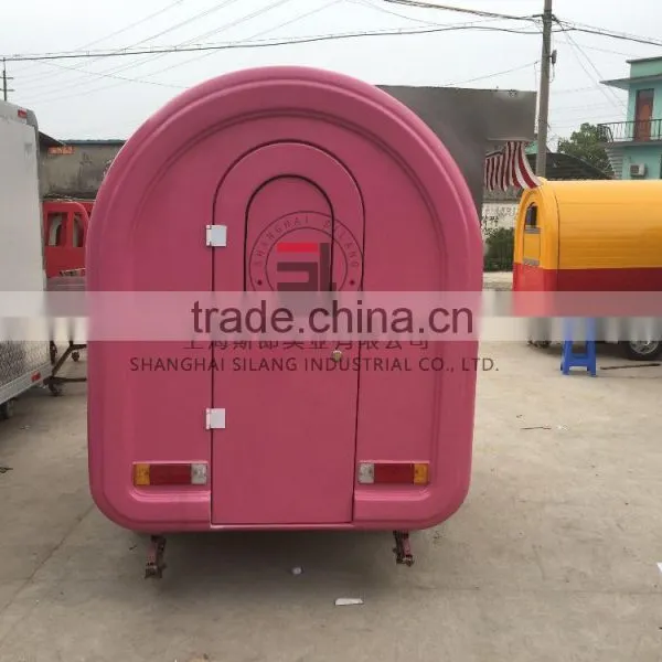 SILANG SL-6 Pink Food Truck Multi-functional Mobile Food Trucks Mobile Food Carts photo-6