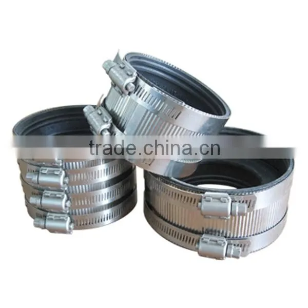 Factory Direct Supply A Type 4 Inch No Hub Pump Rubber Couplings With SS304 photo-4