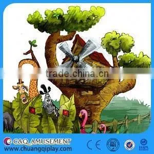 C&Q Amusement Rides, Design Kids Park! Outdoor Playground Amusement Train
