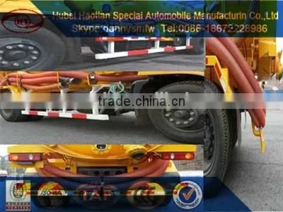 Hot Sale 4x2 Sewage Truck Cleaning Truck 4cbm 6cbm 8cbm Vacuum Sewage Suction Truck photo-3