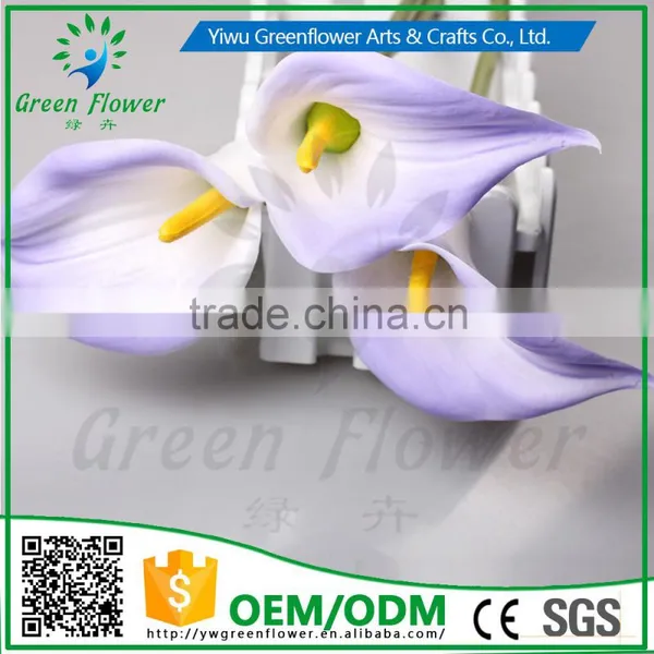 2016 Calla Lily Real Touch PU Latex Artificial Flowers for Home Decorative Flowers Wreaths Flowers Wedding Party Decoration photo-4