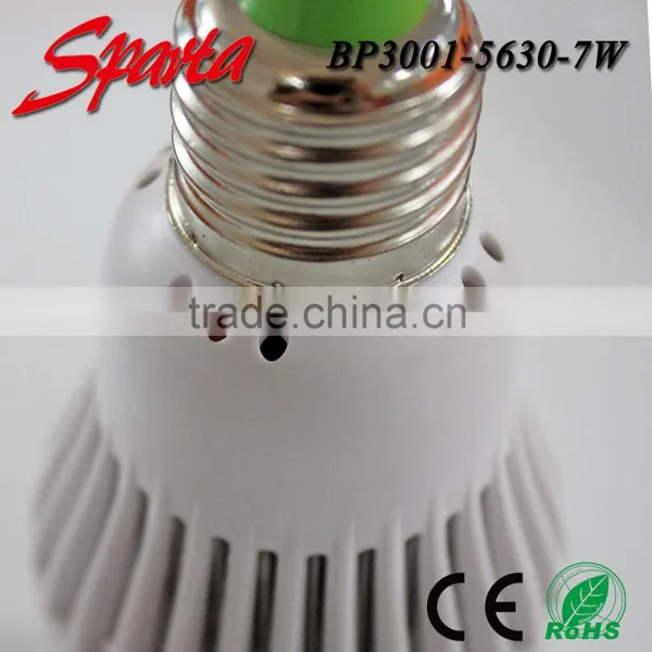 5630 Smd Led Lighting Bulb E27 /B22,RA80 7W photo-6
