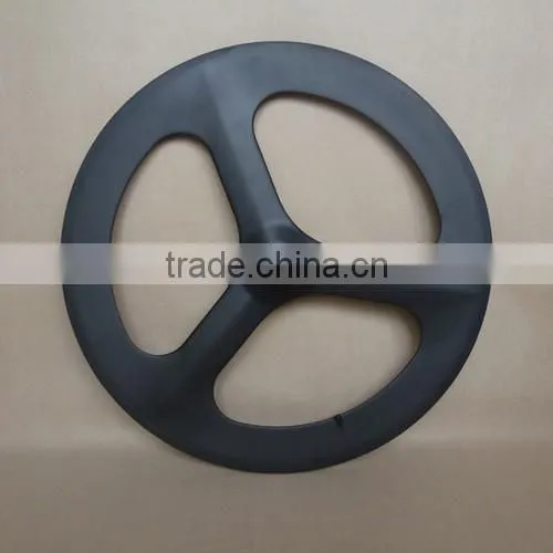 very cheap carbon tri spoke wheel clincher carbon wheels 3 spoke 700C