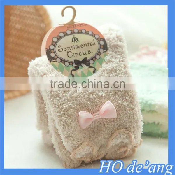 Hot Selling Japanese Style Autumn and Winter Coral Velvet Socks Women Floor Socks Thick Warm Socks Wholesale MHo-223 photo-6
