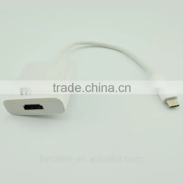 New Style Usb 3.1 C-type Adapter C-type Usb Male to Hdmi Female Converter for Computer HDTV Monitor Video Projector Hometheather photo-4
