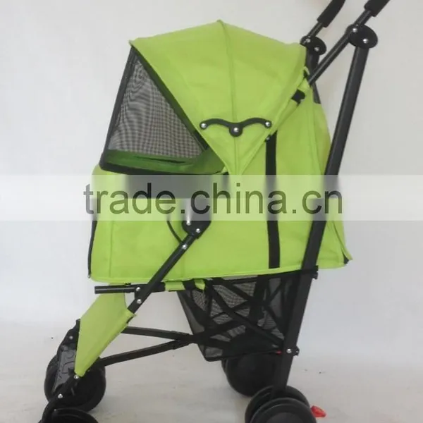 Durable 4 Wheels Dog Pet Umbrella Stroller photo-2