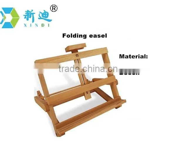 Wood Folding Easel Beech Tabletop Easel