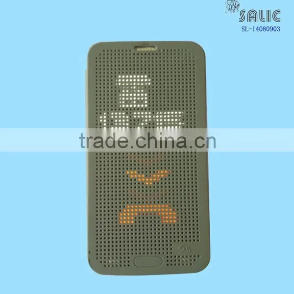 LED Display Function Flip Phone Case for HTC E8 photo-5
