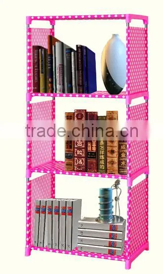 Fashion Style New Design Furniture Wooden Library Bookshelf photo-2