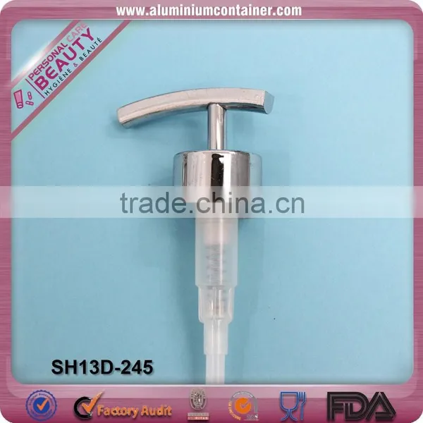 28/410 plastic lotion pump with double closure , dispenser pump , shampoo pump