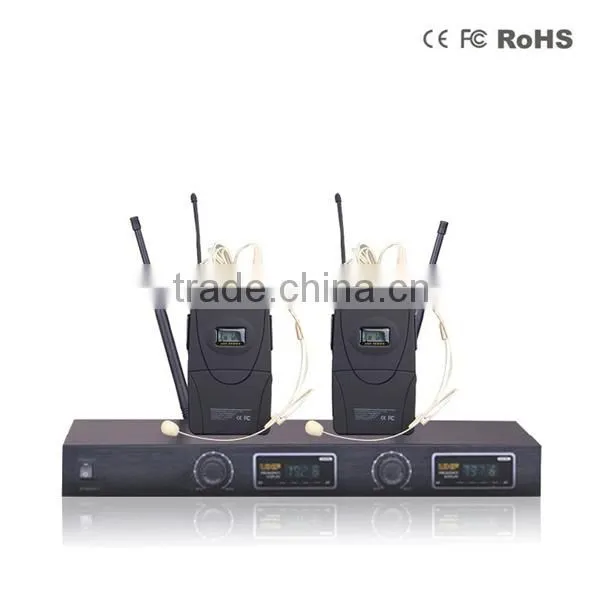 Double Handheld Wireless Microphone
