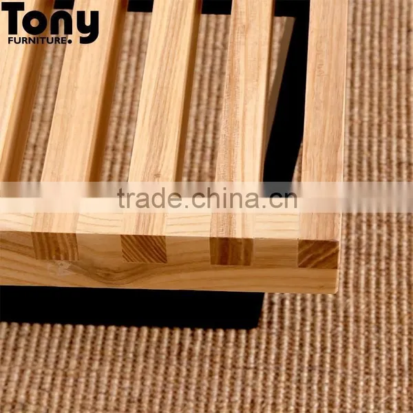 Classic Wood Living Furniture Wooden Stool photo-5