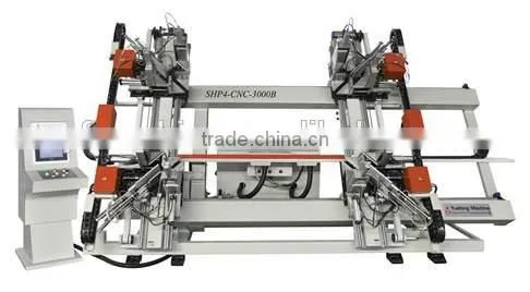 Pvc&upvc Windows Doors Machine/CNC Vertical Full Automatic Four Point Welding Machine
