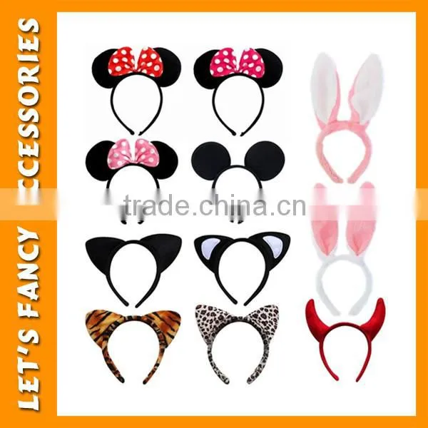 PGHD0239 Easter Bunny Ears Kids Animal Headband Carnival Headband