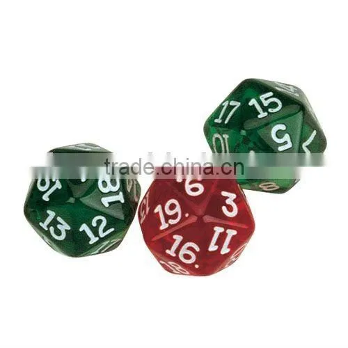 TFB-20ST Transparent Dice