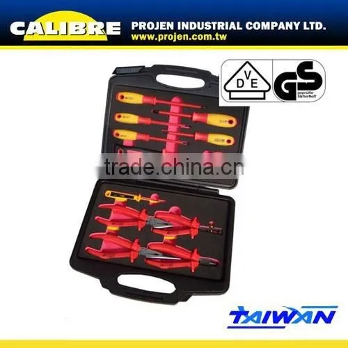 CALIBRE 13pc VDE Tool Insulated Combination Pliers and Screwdrivers Tool Set Combined Tool Set
