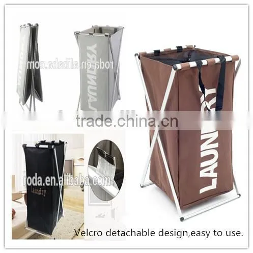 MuJi China Wholesale Waterproof Oxford Cloth Laundry Basket, Laundry Basket Corner Basket, Dirty Basket photo-6