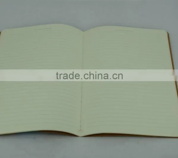 A4 Composition Waterproof Journal Custom Pages Agenda Brand Name Kraft Paper Diary Notebook photo-4