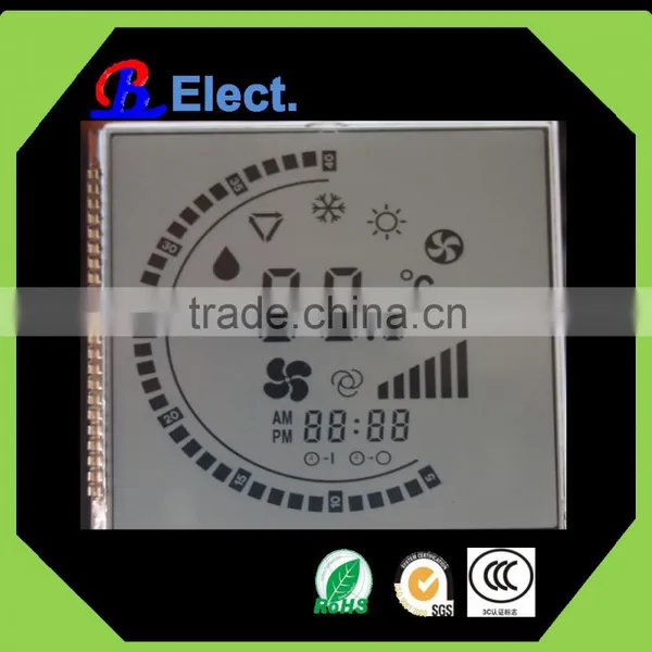 Korean/Esl Character Programme Transparent VA Lcd Display for Air Condition photo-3