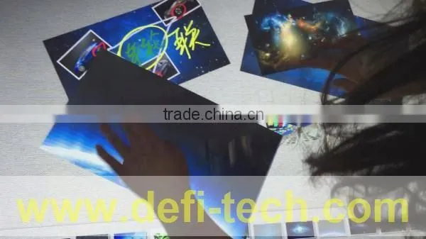75' Usb Interactive Dual Touch Screen Foil Film, Holographic Projection Foil for Kiosk/advertising Player photo-3