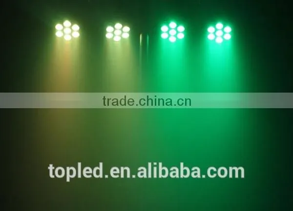 15CH DMX LED Par Footswitch Control 4 Par System 28*Tri-3w Rgb Led Par photo-6