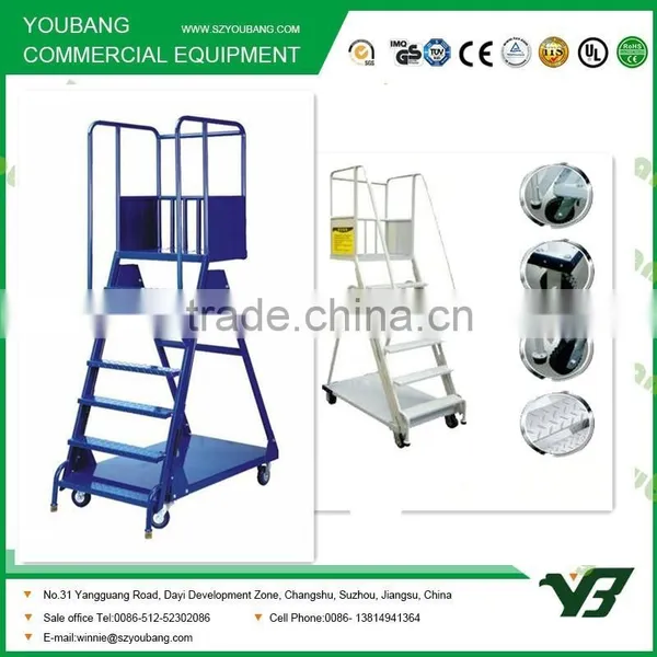 Chair Style Moveable Platform Ladder photo-3