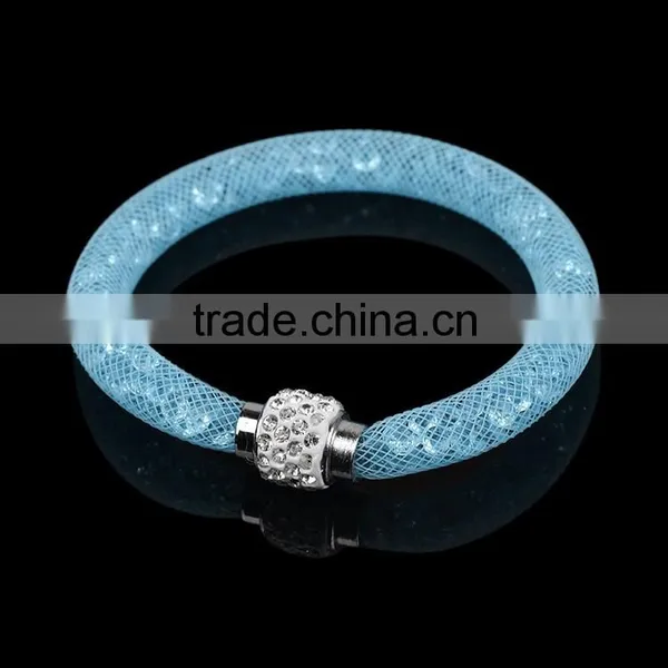 New Design High Quality Crystal Stardust Magnetic Bracelet for Women photo-2