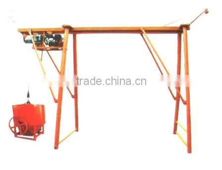Small Honda Engine Construction Bridge Crane photo-2