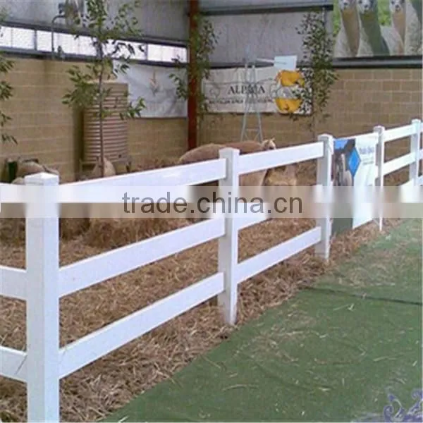 Plastic Vinyl Horse Fence PVC Fencing for Sale photo-5