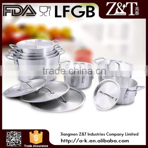Trade Assurance Wholesale Cone Shape 7pcs Cookware Set Aluminum