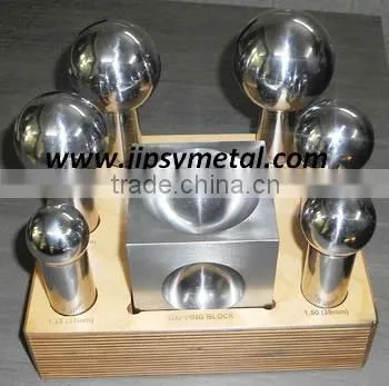 Dapping Block and Punch Set for Glodsmith Tools photo-2