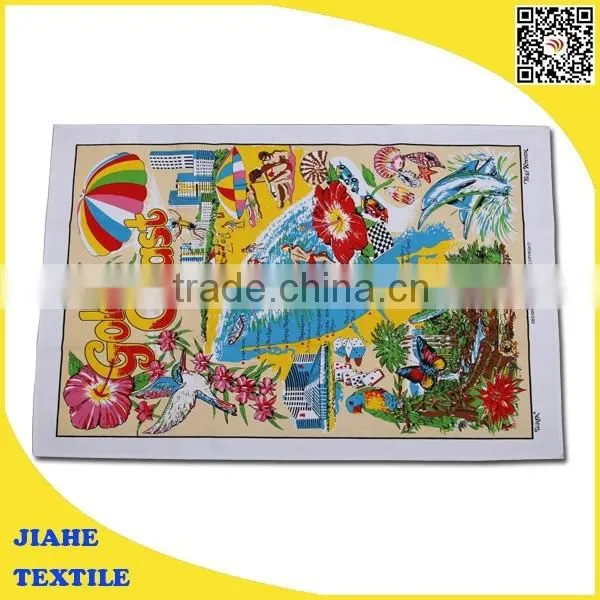 Cheap Wholesale 100% Cotton Custom Printed Tea Towel photo-3