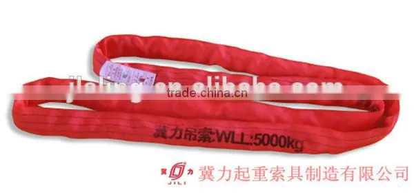 Heavy 5 Ton Textile Lift Round Slings photo-4