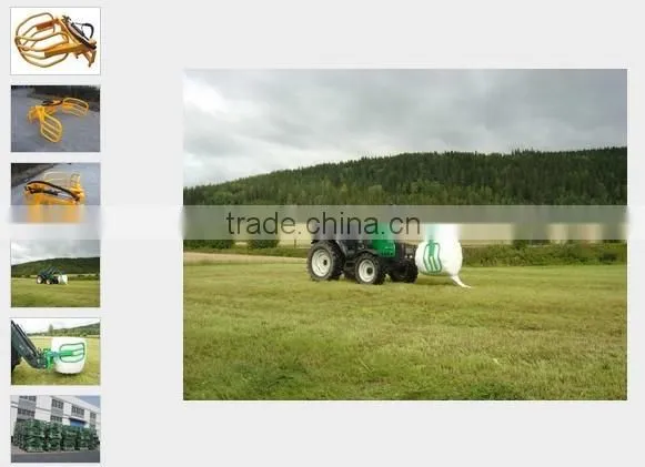 Tractor Round Bale Gripper Hydrulic Bale Gripper for Front End Loader Forklift Attachment photo-3
