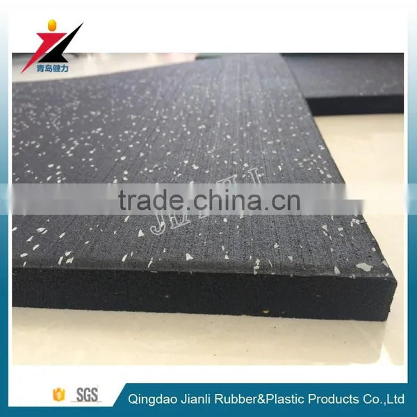 Gold Supplier Gym Rubber Roll Crossfit Rubber Mat With EPDM Fleck photo-2