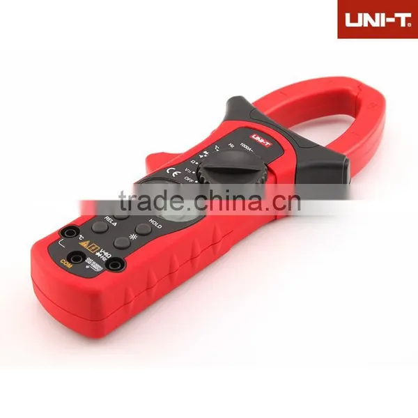 UNI-T UT206A Digital Clamp Meter Multimeter AC Amp AC/DC Volt Ohm Hz Temp Meter photo-3